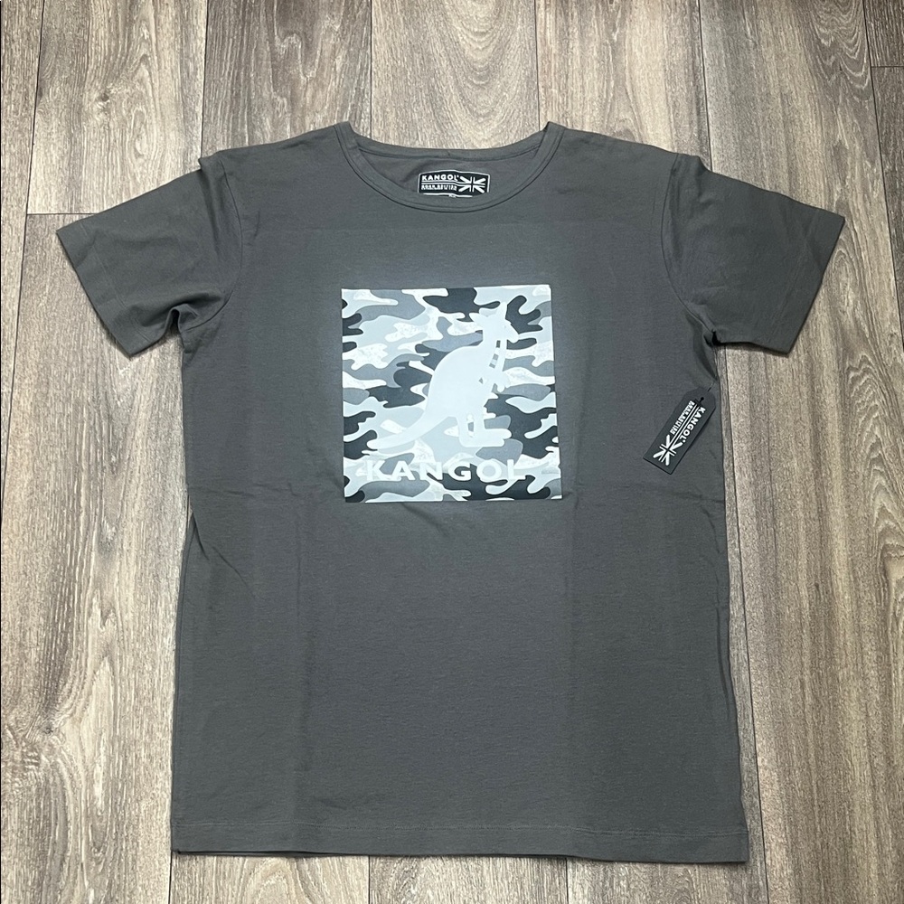 Kangol Charcoal Camo T-Shirt